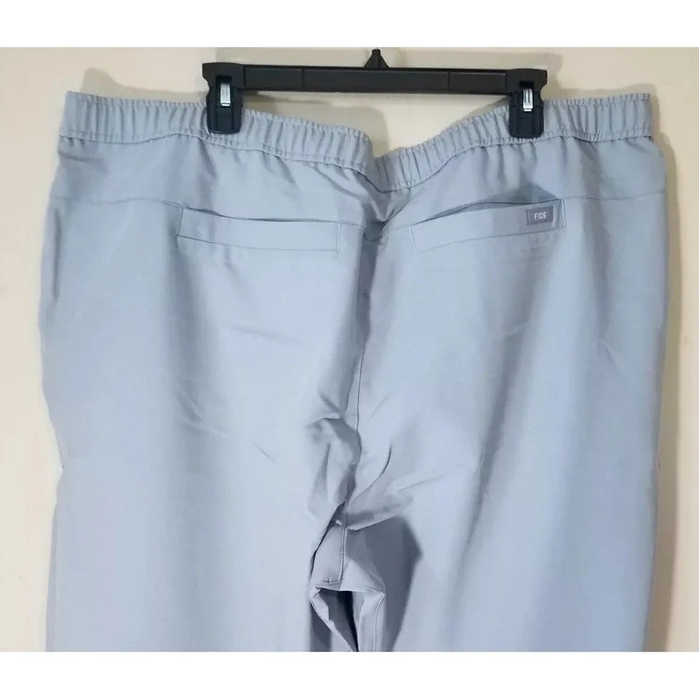 Figs Tansen Jogger Scrub Pants Men size‎ 4XLS Short Uniform Medical Cem Gray NEW